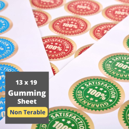 13×19 Gumming Sheet – Non Terable PVC
