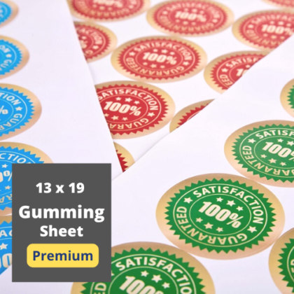 13×19 Gumming Sheet -Premium